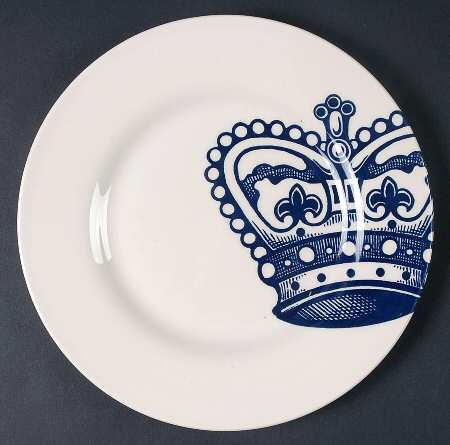 Crown Salad Plate