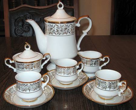 Cellini Romanesque Coffee Pot & Lid