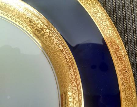 5388 (White, Encrusted Minton) by Rosenthal - Continental