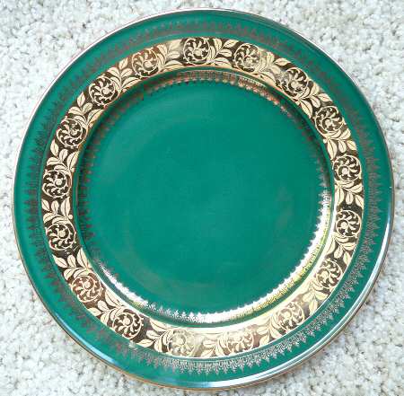 6771 Green Salad Plate
