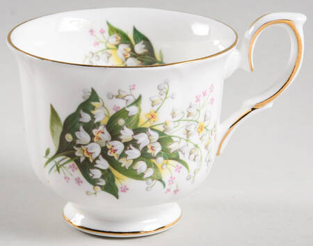 Lilly of the Valley Footed Cup