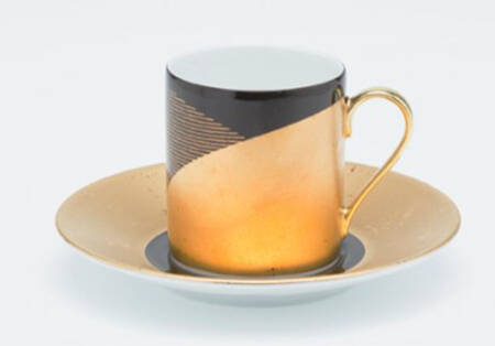 Kin Zakura Flat Demitasse Cup & Saucer Set