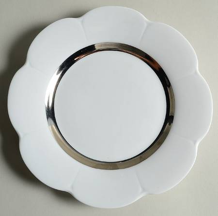 Fleur'T Platinum Salad/Dessert Plate