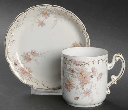 203 Flat Demitasse Cup & Saucer Set