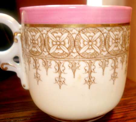 W1960 Pink Flat Cup
