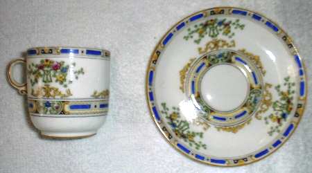 N2551 Flat Demitasse Cup & Saucer Set