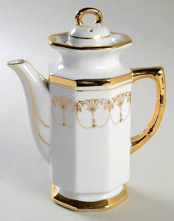Queen Mary Coffee Pot & Lid