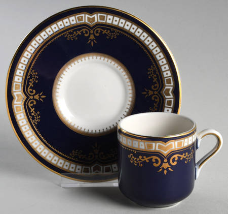 Titanic (1st Class) Flat Demitasse Cup & Saucer Set