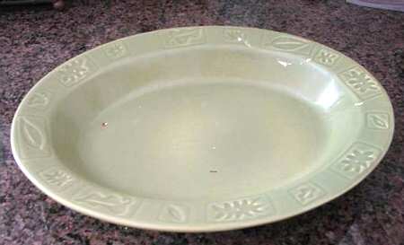 RNC2 Green Deep Round Platter