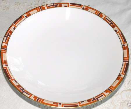 2742 (Red Geometric) by Rosenthal - Continental