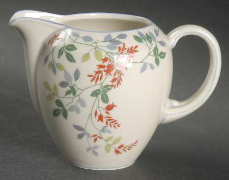 ROT284 (Blue Trim) Mini Creamer