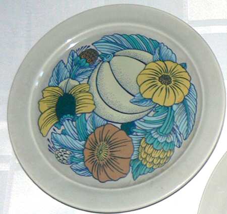 Prato Blue Salad Plate