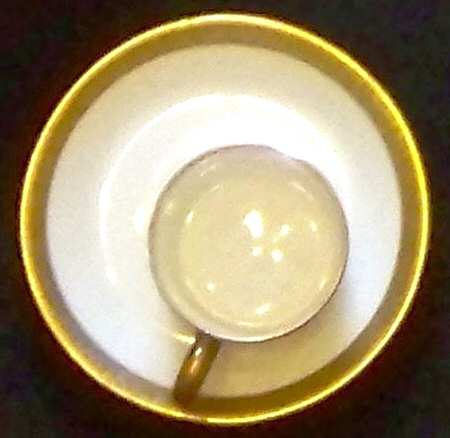 R2082 Flat Demitasse Cup & Saucer Set