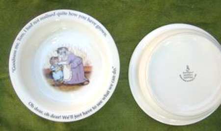 Tom Kitten Child's Bowl