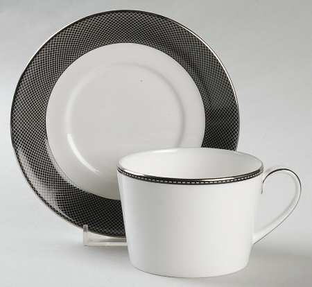 Couturier Flat Cup & Saucer Set
