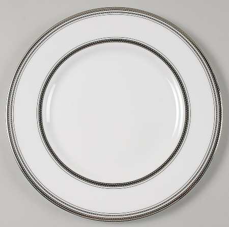 Platine Accent Luncheon Plate