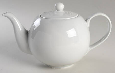 Maze Gray (Light) Teapot & Lid