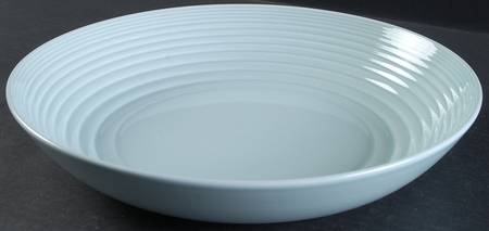 Maze Blue (Light) 11" Round Serving Bowl