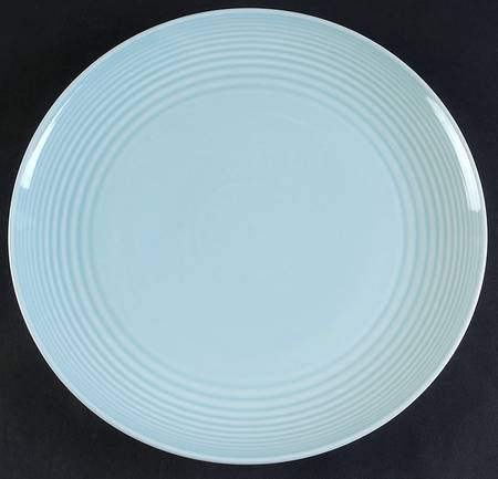 Maze Blue (Light) 13" Round Platter