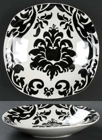 Damask (Soft Square) Coupe Soup Bowl