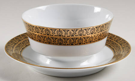 Regency Gravy Boat with Attached Underplate