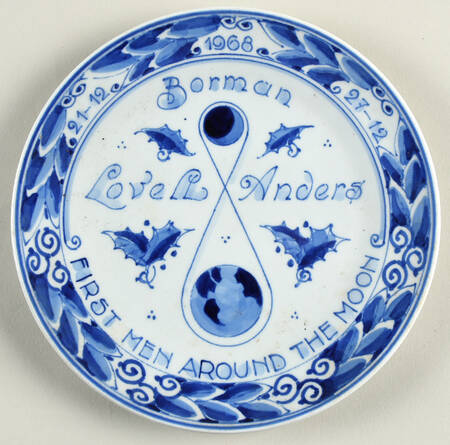 First Men on the Moon by Royal Delft