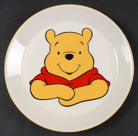 Winnie the Pooh (Earthenware) Child's Plate