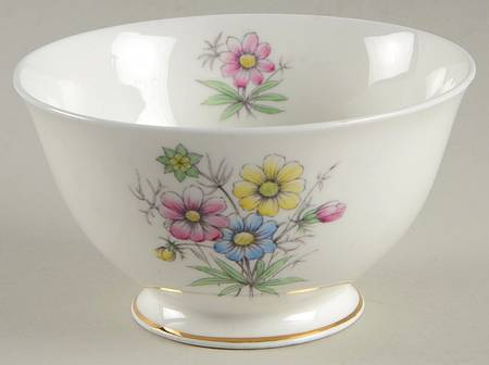 Flowers of the Month(Unknown Shape) Open Sugar Bowl