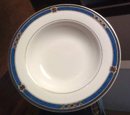 Crystal Rim Soup Bowl