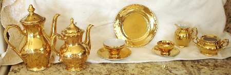 Baroque Coffee Pot & Lid