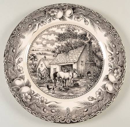 Blacksmith's Forge, The 12" Chop Plate (Round Platter)