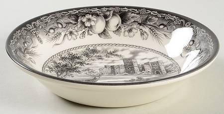 Monarch of the Castle Black Coupe Cereal Bowl