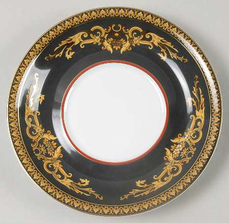 Medusa Red (Restaurant, Hotel) Saucer for Cream Soup Bowl
