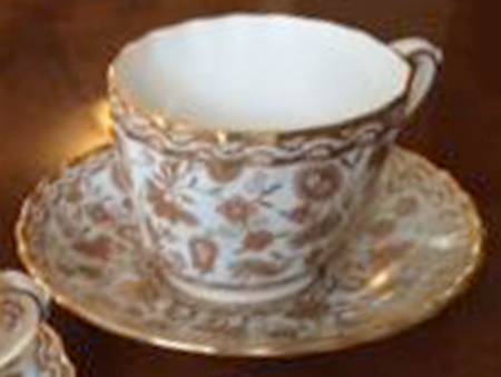 RCD141 Footed Cup & Saucer Set