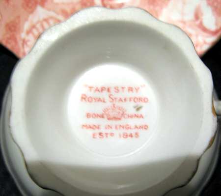 Tapestry Pink Footed Cup