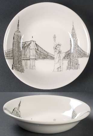City Scenes Coupe Cereal Bowl