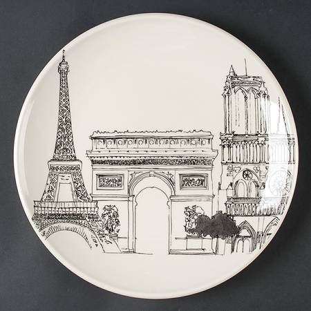 City Scenes Coupe Dinner Plate