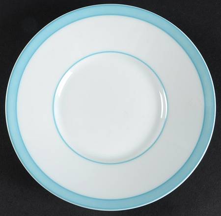 Tropic Turquoise (No Monograms) Saucer