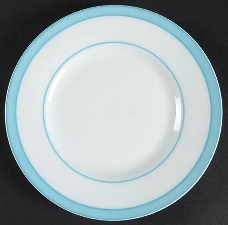Tropic Turquoise (No Monograms) Bread & Butter Plate