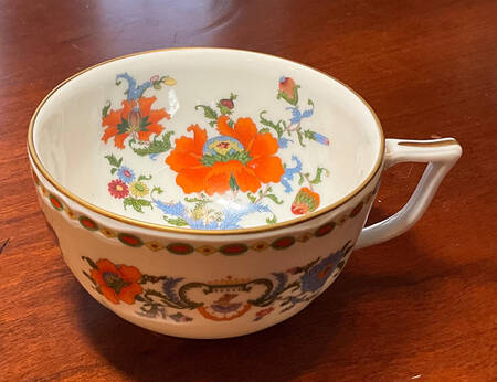 Vieux Chine (Chambord, Ivory) Flat Cup