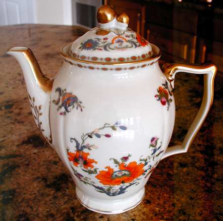 Vieux Chine (Chambord, Ivory) Coffee Pot & Lid