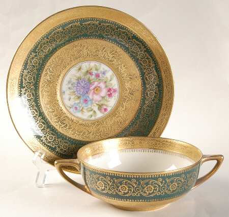 5900i Flat Cream Soup Bowl & Saucer Set