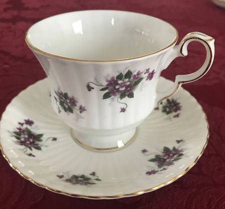 Ss3146x Footed Cup & Saucer Set
