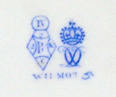 Wilmot Blue (No Trim) Flat Cup