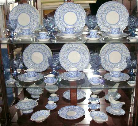 Wilmot Blue (No Trim) by Royal Crown Derby