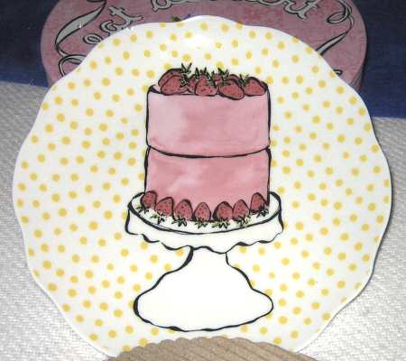 Eat Dessert First Dessert/Pie Plate