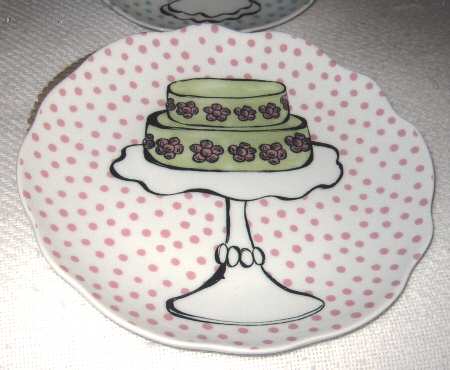 Eat Dessert First Dessert/Pie Plate
