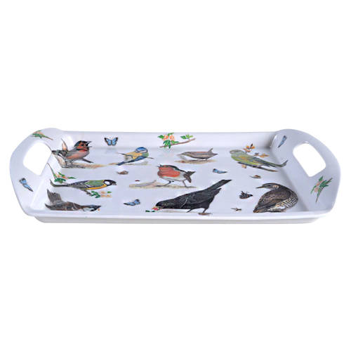 Garden Birds Small Melamine Tray