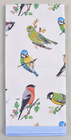 Garden Birds Tea Towel