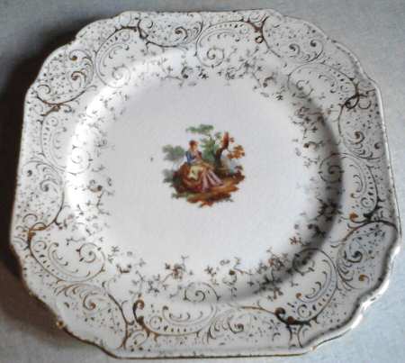 RYL318 Square Bread & Butter Plate